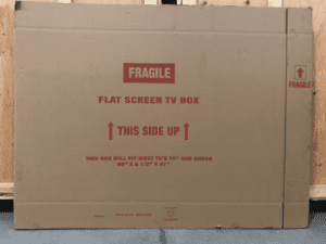 Extra large tv box