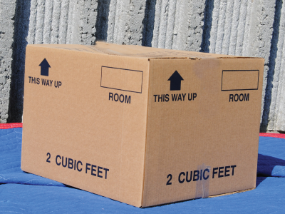 Small Box - 2 Cubic Feet - Burly Boyz Moving & Storage